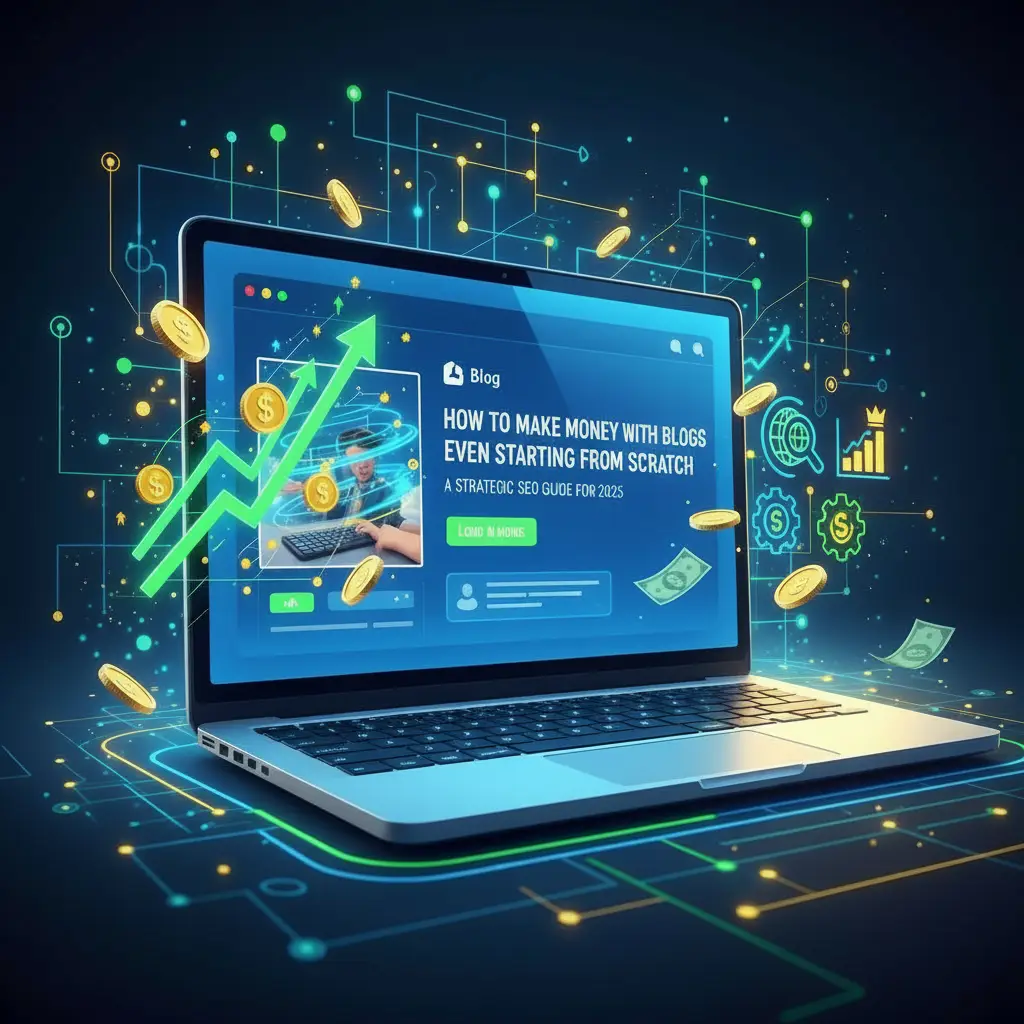 Como Ganhar Dinheiro com Blogs Mesmo Começando do Zero: Um Guia de SEO Estratégico para 2025