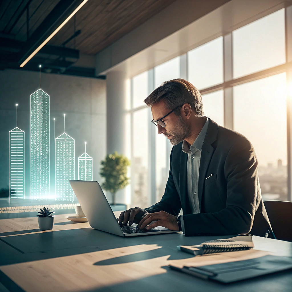 Copywriter profissional usando inteligência artificial para escrever textos de vendas em 2026