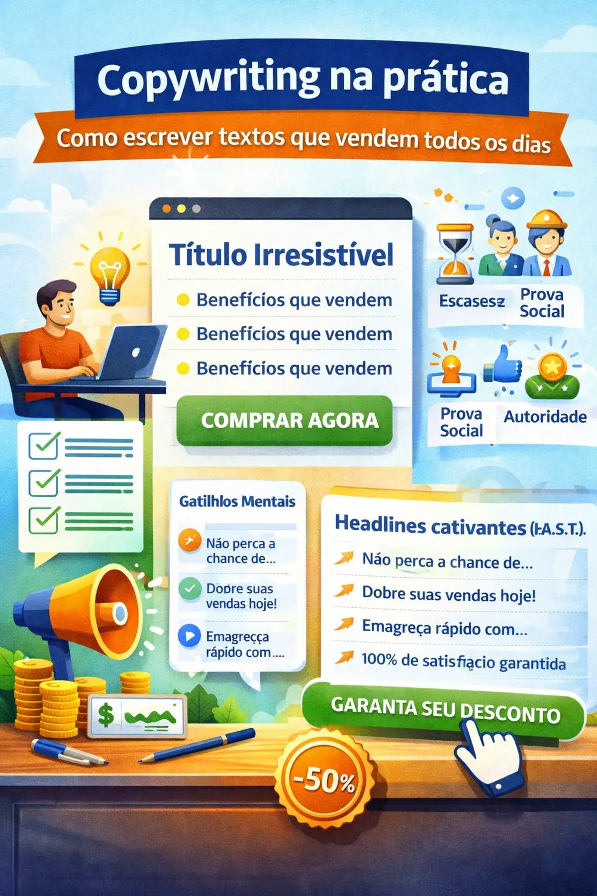Copywriting na prática: como escrever textos que vendem todos os dias